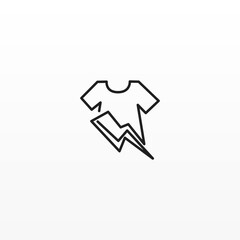 Tshirt logo design concept template