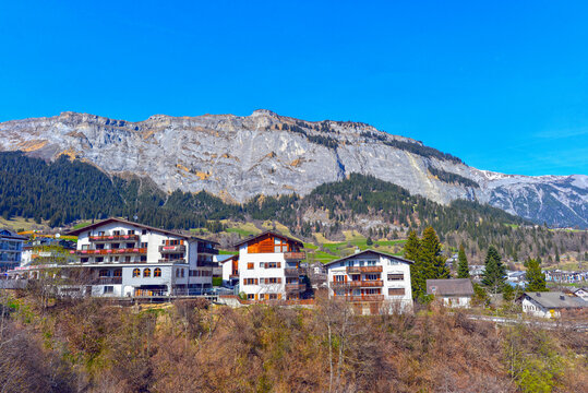 Flims, Kanton Graub&uuml;nden (Schweiz)