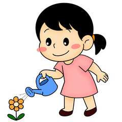 Obraz premium Cute girl 