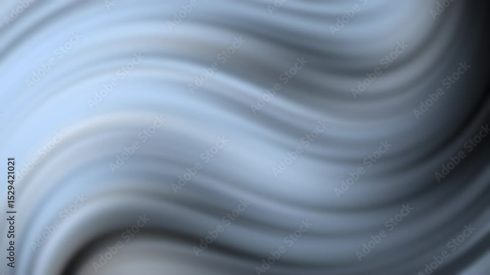 Poster abstract blurred waves of light and dark grey create a smooth, flowing visual effect across the imag