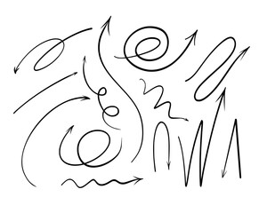 Arrows of various shapes