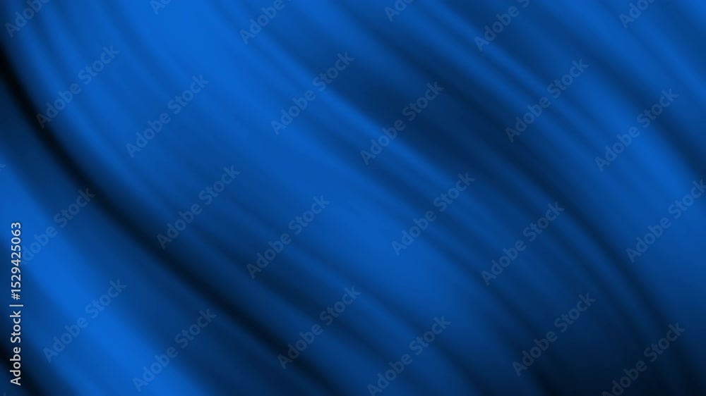 Poster abstract blue flowing waves create a smooth, dynamic background with a sense of depth and motion, ab