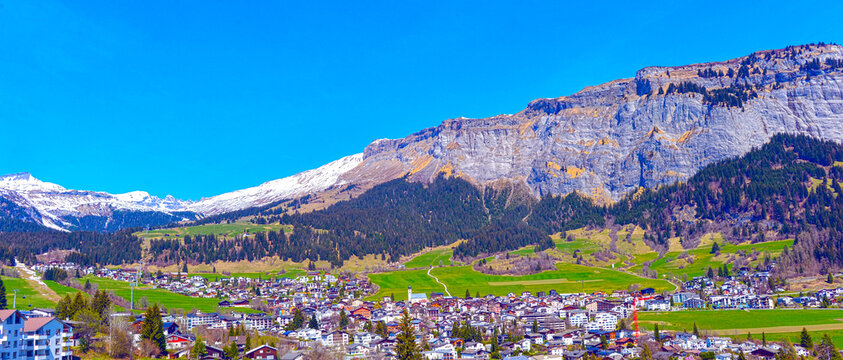 Flims, Kanton Graub&uuml;nden (Schweiz)