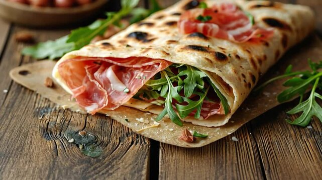 piadina romagnola italian food video