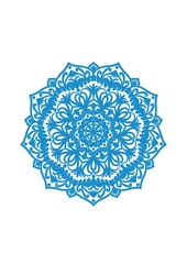 Floral Mandala Illustration Vector for Tranquility