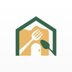 Food logo design concept. Restaurant logo design