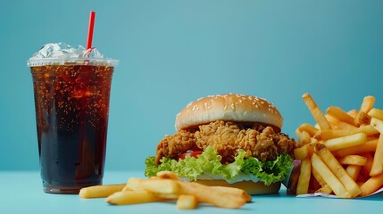 fast food and drink