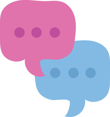 Speech bubble illustration