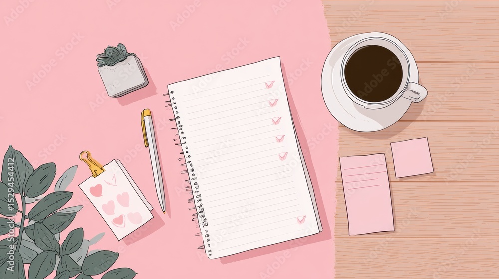Poster Explore Journaling Prompts for Clarity to Enhance Your Writing Practice and Self-Reflection in an Inviting Workspace Setting