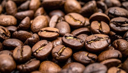 Fototapeta premium Coffee beans background