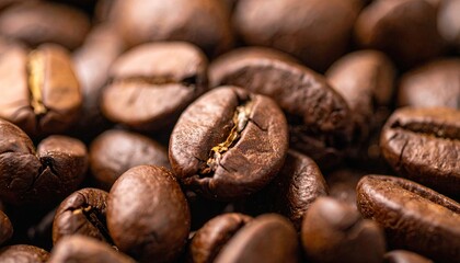 Coffee beans background