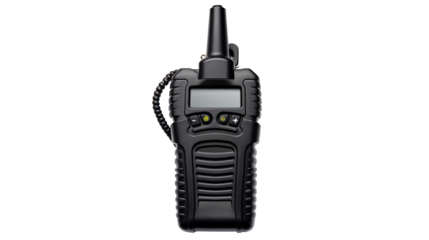 Rugged Black Handheld Two Way Radio Communication Device