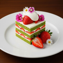 cheesecake with strawberry