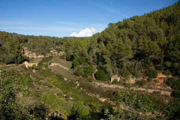Es Broll Ibiza Es Broll is an artesian well that uses the water that emerges from the spring to distribute it throughout the valley through a complex system of irrigation ditches.