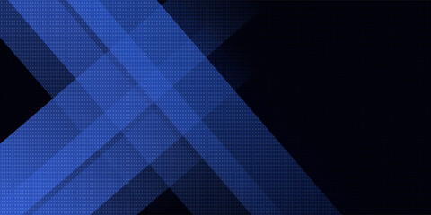 Abstract blue background. Geometric triangle background. Hexagon pattern.