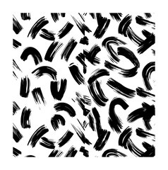 bold brush stroke expressive pattern
