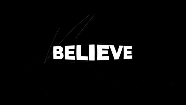 Dominate Titles Kinetic Typography Wide 04