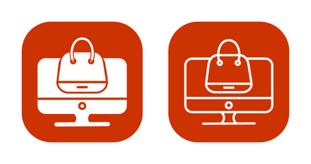 Online Shopping Icon Design