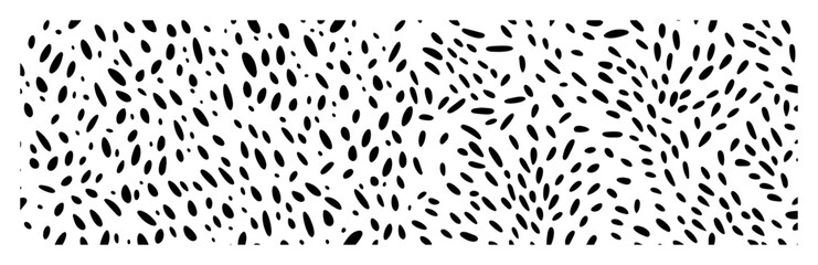 minimal black and white dotted background