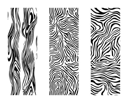 abstract zebra print seamless patterns