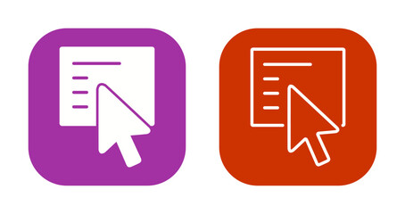 Cursor Animation Icon Design