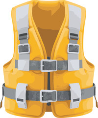 safety belt on a white background