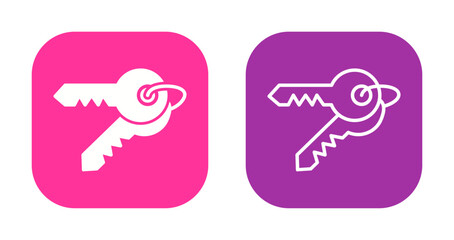 Room Key Icon Design