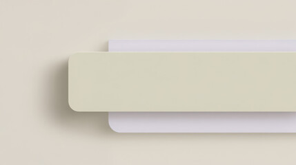 minimal abstract soft shape 3D beige cream background.