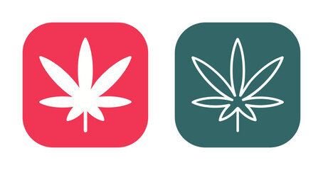 Weed Icon Design