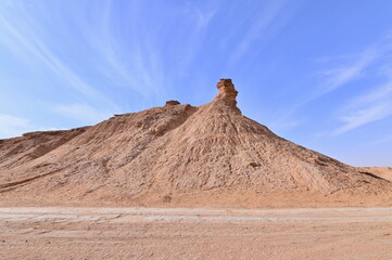 Ong Jemel, Iconic Camel-Shaped Rock in the Tunisian Desert
