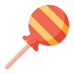 Wrapped lollipop clipart graphic vector