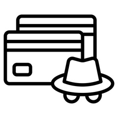 Credit Card Fraud Icon