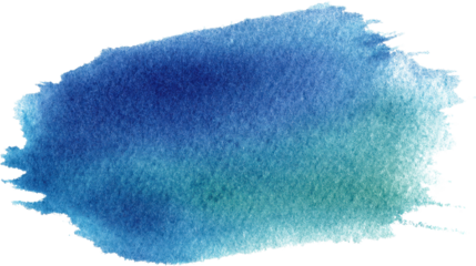 Elegant green watercolor ink stain creates a serene and calming visual effect
