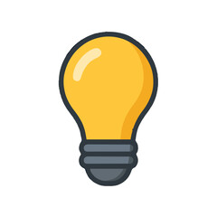 light bulb vector illustration
