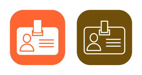 ID Card Icon Design