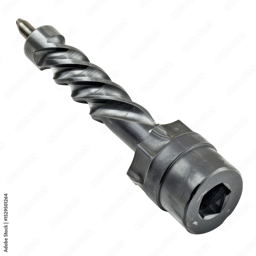 Poster high quality drill bit designed for precision and durability, featuring twisted design for efficient