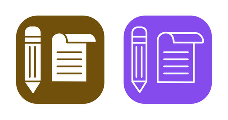 Note Icon Design