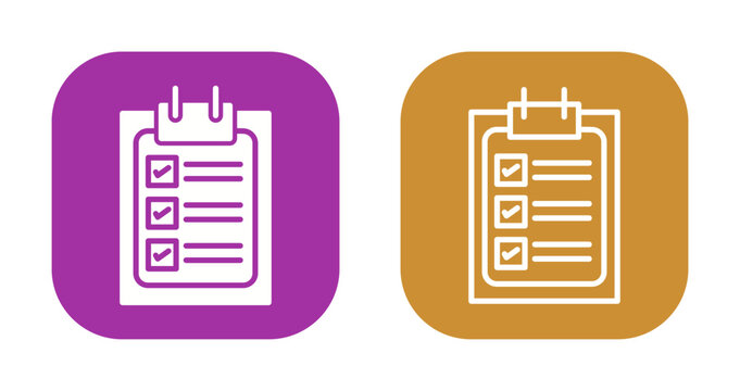 Checklist Icon Design