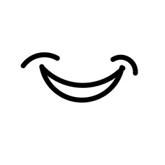 smile vector icon