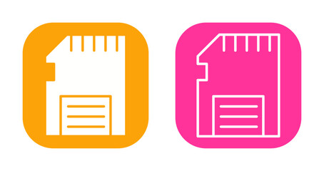 Memory Card Icon Design