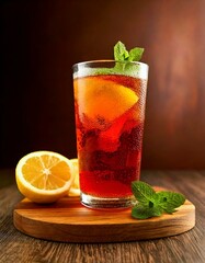 Refreshing Iced Tea with Lemon and Mint A Perfect Summer Drink