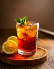 Refreshing Iced Tea with Lemon and Mint A Perfect Summer Drink