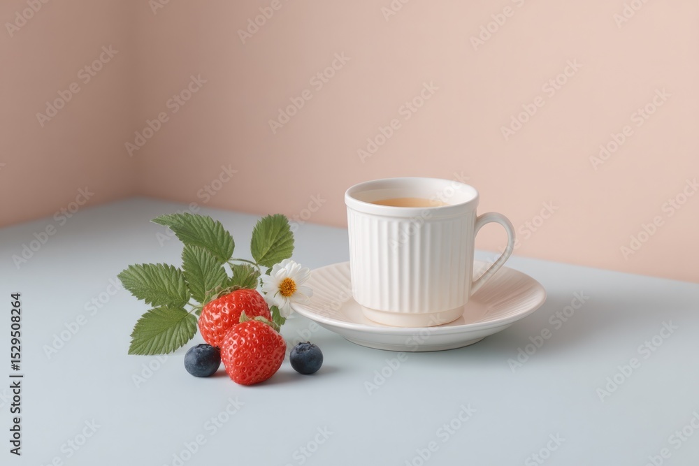 Poster retro-inspired scene with vintage items on pastel backdrop and ample copy space minimalistic yet eng