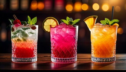 Refreshing Summer Cocktails A Colorful Collection of Delicious Drinks