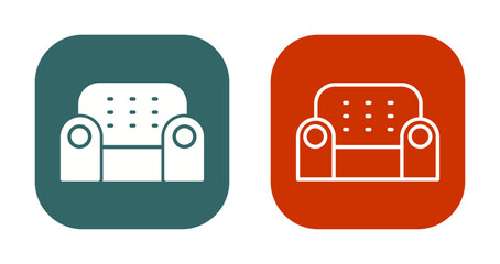Armchair Icon Design