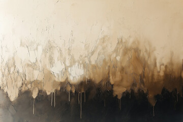 Minimalist abstract artwork featuring mocha mousse gradient tones with smooth transitions and clean lines. A soft, modern aesthetic ideal for contemporary design and interiors