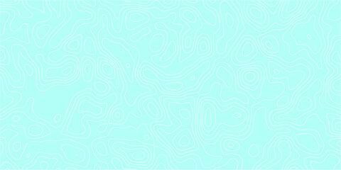 Curved elevation lines defining abstract land structures

