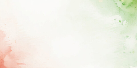 Abstract indian flag theme tricolor watercolor background saffron, orange, kesari, green, independence day, republic day, banner, 15 august, 26 january, Horizontal, Grunge, brush, stroke, vector,