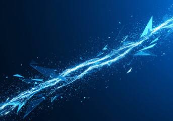 abstract blue background
