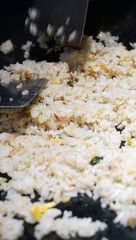 Authentic Hong Kong Fried Rice: Classic Hong Kong fried rice, a savory and aromatic Asian delight....